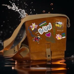 Be Kind Brown Crossbody Bag